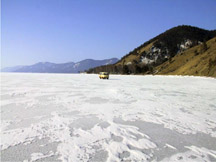 Lake Baikal ice